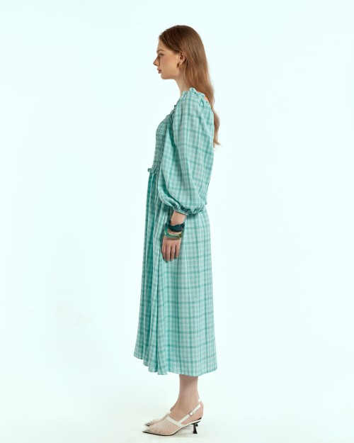 SIXDO Woven Flared Dress